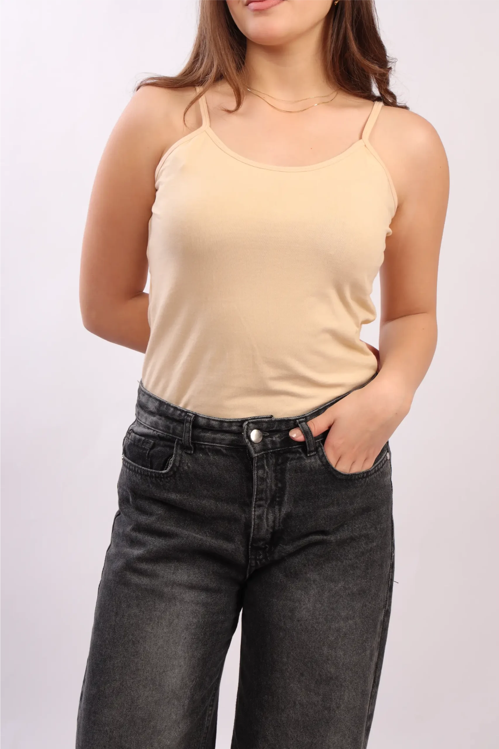 Untitled-5-01 Spaghetti Strap Top - الصورة 1